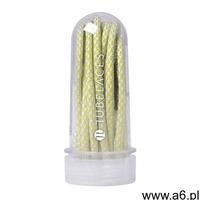 sznurówki TUBELACES - Rope Multi white/neon yellow (4858) - ogłoszenia A6.pl