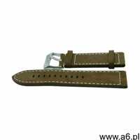 PASEK PACIFIC W25 26MM BRĄZOWY, BIAŁE OBSZYCIA, SALON W KRAKOWIE, kolor brązowy - ogłoszenia A6.pl