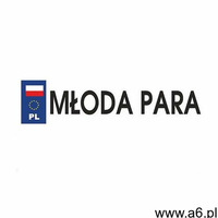 Ap Tablica rejestracyjna weselna - ogłoszenia A6.pl