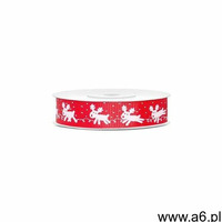 Party deco Tasiemka rypsowa rudolf, 15 mm / 10 m, 1 szt. - ogłoszenia A6.pl