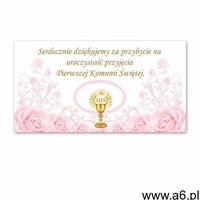 Dp Podziękowanie dla gości na i komunię świętą - 20 szt. - ogłoszenia A6.pl
