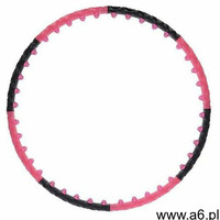 HHP024 PINK-BLACK HULA HOP 1,6KG 110CM HMS (5907695540475) - ogłoszenia A6.pl