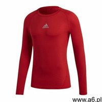 Koszulka termoaktywna adidas AlphaSkin LS Tee Junior Czerwona CW7321, CW7321 - ogłoszenia A6.pl