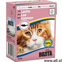 Bozita 10 + 2 gratis! przysmak w galarecie/sosie, 12 x 370 g - łosoś w sosie| darmowa dostawa od - ogłoszenia A6.pl