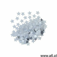 Unique Konfetti srebrne gwiazdki - 14 g - ogłoszenia A6.pl