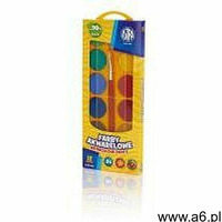 Farby akwarelowe fi30mm 12 kolorów ASTRA, 302118002 - ogłoszenia A6.pl