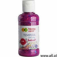 Farba tempera 118ml brokat różowa happy color - ogłoszenia A6.pl