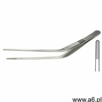 Matopat Matoset instrument pęseta metalowa, jałowa do ucha wilde troeltsch zagięta 12,5 cm, 25 szt.  - ogłoszenia A6.pl
