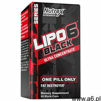 Nutrex lipo-6 black ultra concentrate - 60 kaps. - ogłoszenia A6.pl