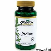 L-Prolina L-Proline 500mg 100 kapsułek SWANSON - ogłoszenia A6.pl