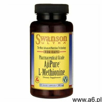 AjiPure L-metionina 500mg 60 kapsułek SWANSON - ogłoszenia A6.pl