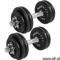 Movit Hantel hantle żeliwne 2 x 15 kg set - ogłoszenia A6.pl