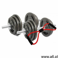 Hantle żeliwne kierownice zestaw 2x15 kg Tytan Sport 30 kg + Ekspander, 9049 - ogłoszenia A6.pl