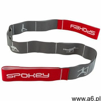 Taśma oporowa SPOKEY Yoga Tape Czarno-czerwony (5902693244363) - ogłoszenia A6.pl