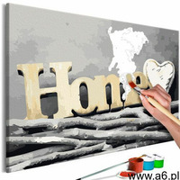 Artgeist Obraz do samodzielnego malowania - home na gałęziach - ogłoszenia A6.pl