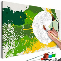 Artgeist Obraz do samodzielnego malowania - piłkarskie emocje - ogłoszenia A6.pl