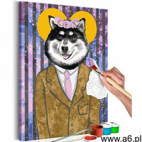 Obraz do samodzielnego malowania - pies w garniturze marki Artgeist - ogłoszenia A6.pl