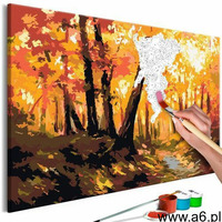 Obraz do samodzielnego malowania - leśna ścieżka marki Artgeist - ogłoszenia A6.pl