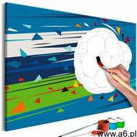 Obraz do samodzielnego malowania - strzał i gol! marki Artgeist - ogłoszenia A6.pl
