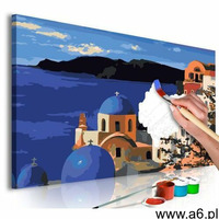 Obraz do samodzielnego malowania - santorini - ogłoszenia A6.pl