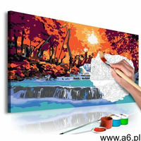 Obraz do samodzielnego malowania - kaskada marki Artgeist - ogłoszenia A6.pl