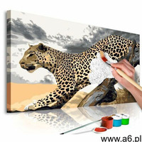 Obraz do samodzielnego malowania - gepard marki Artgeist - ogłoszenia A6.pl