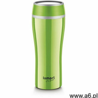 Lamart Kubek termiczny 0,4 Flac LT4027, zielony (8590669158416) - ogłoszenia A6.pl