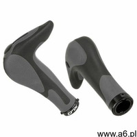 Xlc Chwyty kierownicy ze zintegrowanymi rogami 148 mm czarno-szare (4032191739946) - ogłoszenia A6.pl