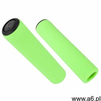 Chwyty kierownicy Author AGR Silicone Elite 129 mm, zielone fluo - zielony - ogłoszenia A6.pl