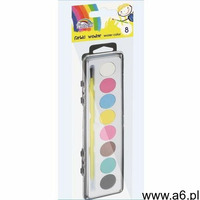Farby akwarelowe fiorello 2g*8 kolorów (5903364245665) - ogłoszenia A6.pl
