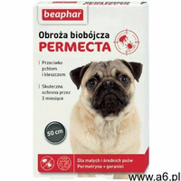 Beaphar permecta obroża biobójcza dla średnich i małych psów przeciw pchłom i kleszczom (87112311339 - ogłoszenia A6.pl