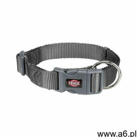 Trixie obroża premium, xxs–xs: 15–25 cm/10 mm, grafit - darmowa dostawa od 95 zł! - ogłoszenia A6.pl