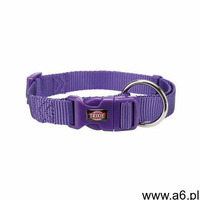 Trixie obroża premium, l–xl: 40–65 cm/25 mm, fioletowa - darmowa dostawa od 95 zł! - ogłoszenia A6.pl