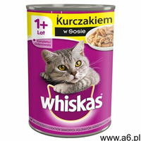 Whiskas z kurczakiem w sosie karma pełnoporcjowa 400 g - ogłoszenia A6.pl