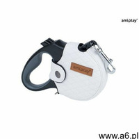 Amiplay smycz automatyczna infini z obudową cambridge xl biały - biały \ do 50kg - ogłoszenia A6.pl
