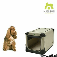 Maelson skrzynia dla psa soft kennel, czarny/beżowy, rozm. 72 (4260195040038) - ogłoszenia A6.pl