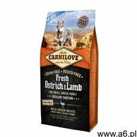 Carnilove Dog Fresh Ostrich & Lamb Adult Small - struś i jagnięcina 6kg, MLS-15783 - ogłoszenia A6.pl