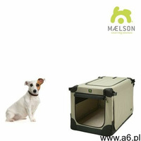 Maelson transporter z paskami Soft Kennel rozmiar 62, czarno-beżowy - ogłoszenia A6.pl