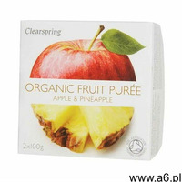 Deser jabłko-ananas 2 x 100g CLEARSPRING - BIO (5021554986133) - ogłoszenia A6.pl