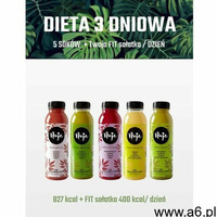 Dieta Sokowa Oczyszczająca 3 dniowa / Dieta sokowa / Detoks sokowy (5905669102919) - ogłoszenia A6.pl