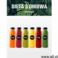 Nuja Dieta sokowa warzywa 3-dniowa / dieta sokowa / detoks sokowy (5903678080983) - ogłoszenia A6.pl