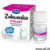 Zakwaski vivo Jogurt domowy vitalakt żywe kultury bakterii probiotyk opakowanie 2 x 0,5g - ogłoszenia A6.pl