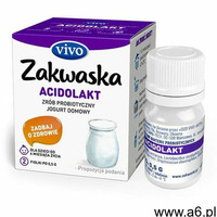 Jogurt domowy ACIDOLAKT żywe kultury bakterii probiotyk opakowanie 2 x 0,5g ZAKWASKI VIVO, 482014805 - ogłoszenia A6.pl