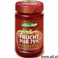 Konfitura truskawkowa 6x250g bio marki Allos - ogłoszenia A6.pl