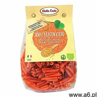 MAKARON (Z CZERWONEJ SOCZEWICY) STROZZAPRETI BEZGLUTENOWY BIO 250 g - DALLA COSTA, 8016419001547 - ogłoszenia A6.pl